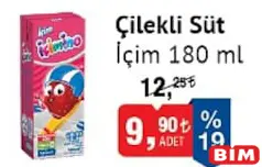 İÇİM ÇİLEKLİ SÜT 180 ML